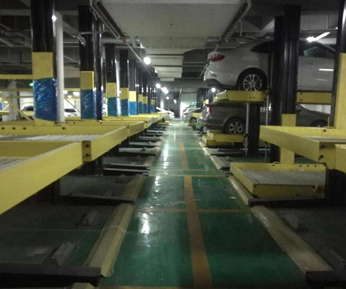 大邑县两层升降式机械式停车设备价格