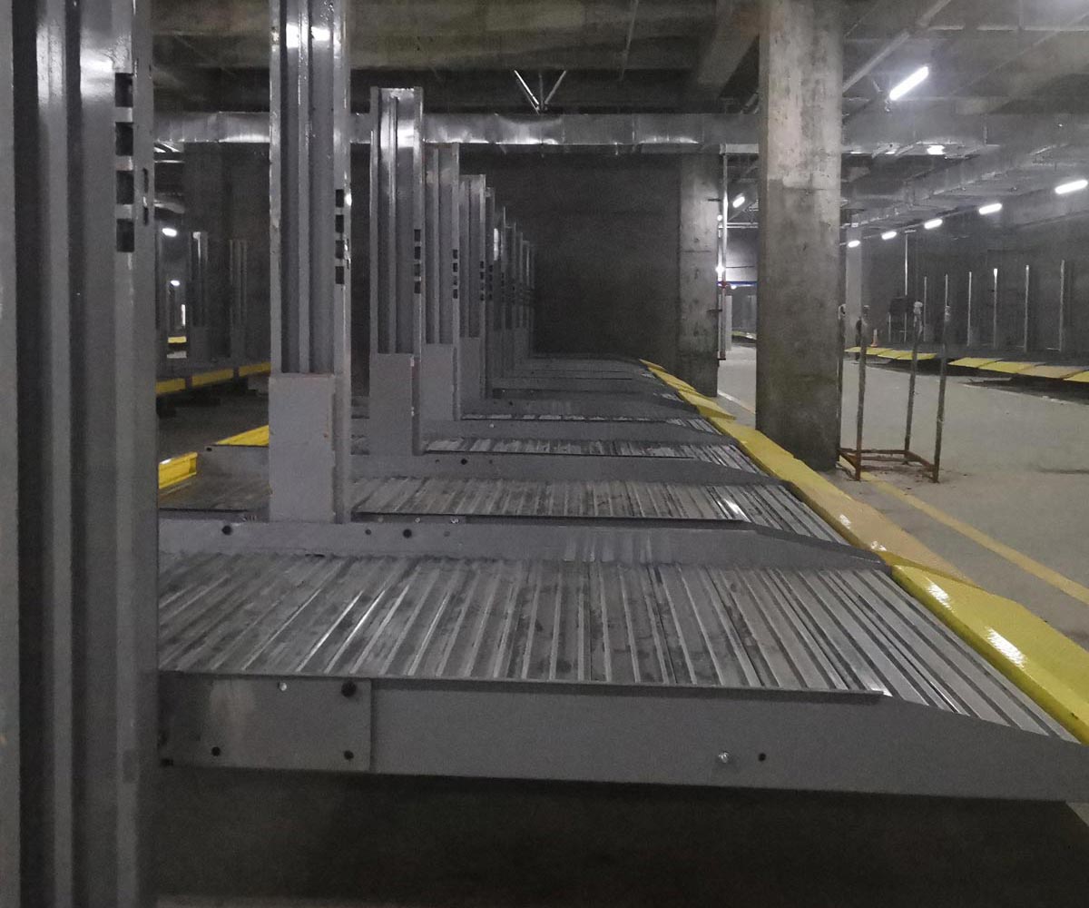安州区二层升降横移式机械式立体车库出租