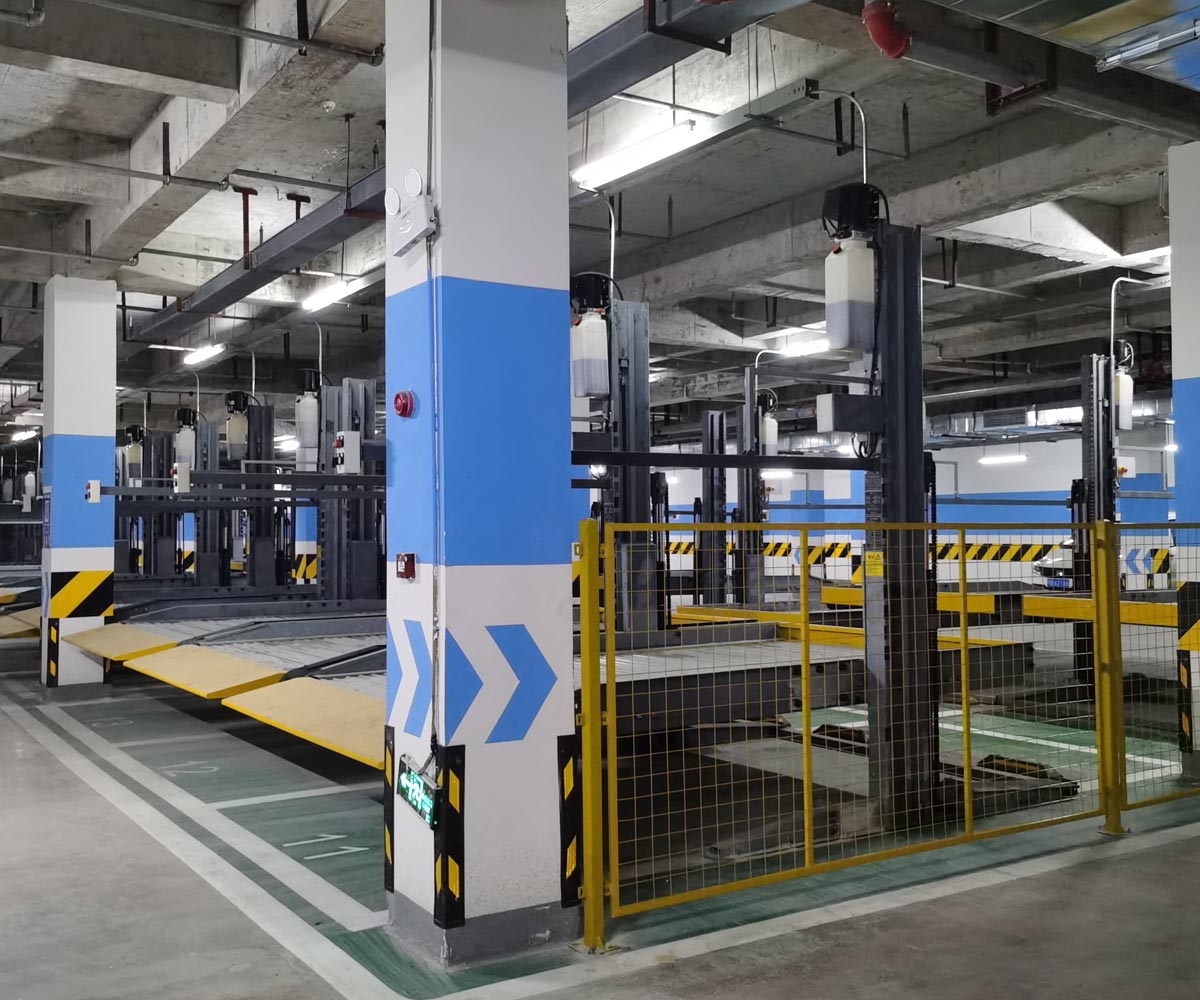 四川省两柱简易升降机械式停车设备