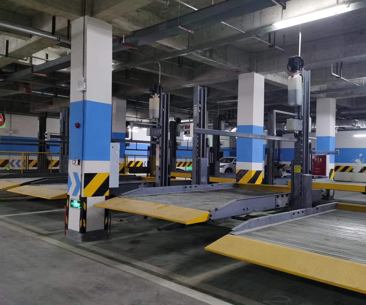 中江县二层简易式机械式立体停车设备