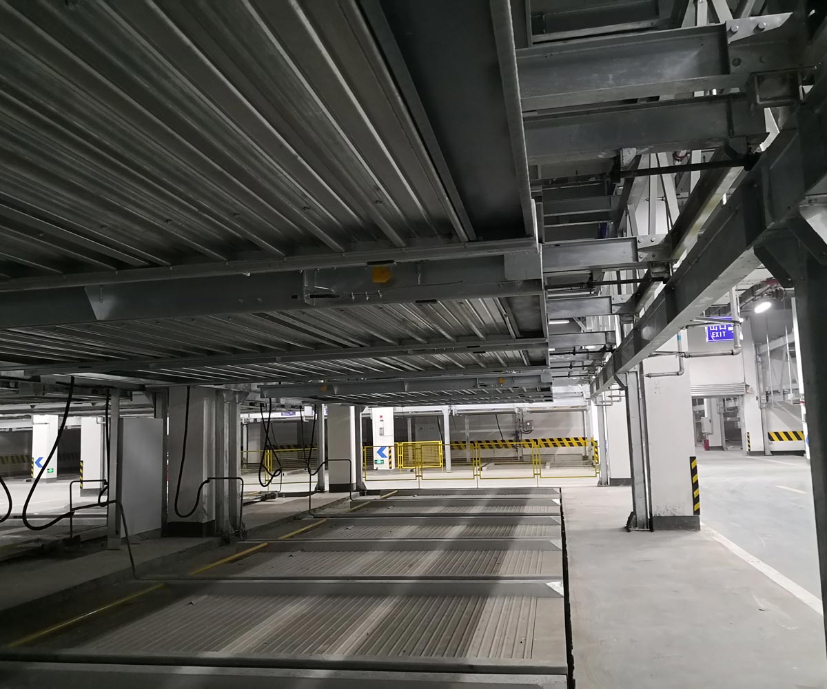 广安市PSH6六层升降横移机械式停车设备