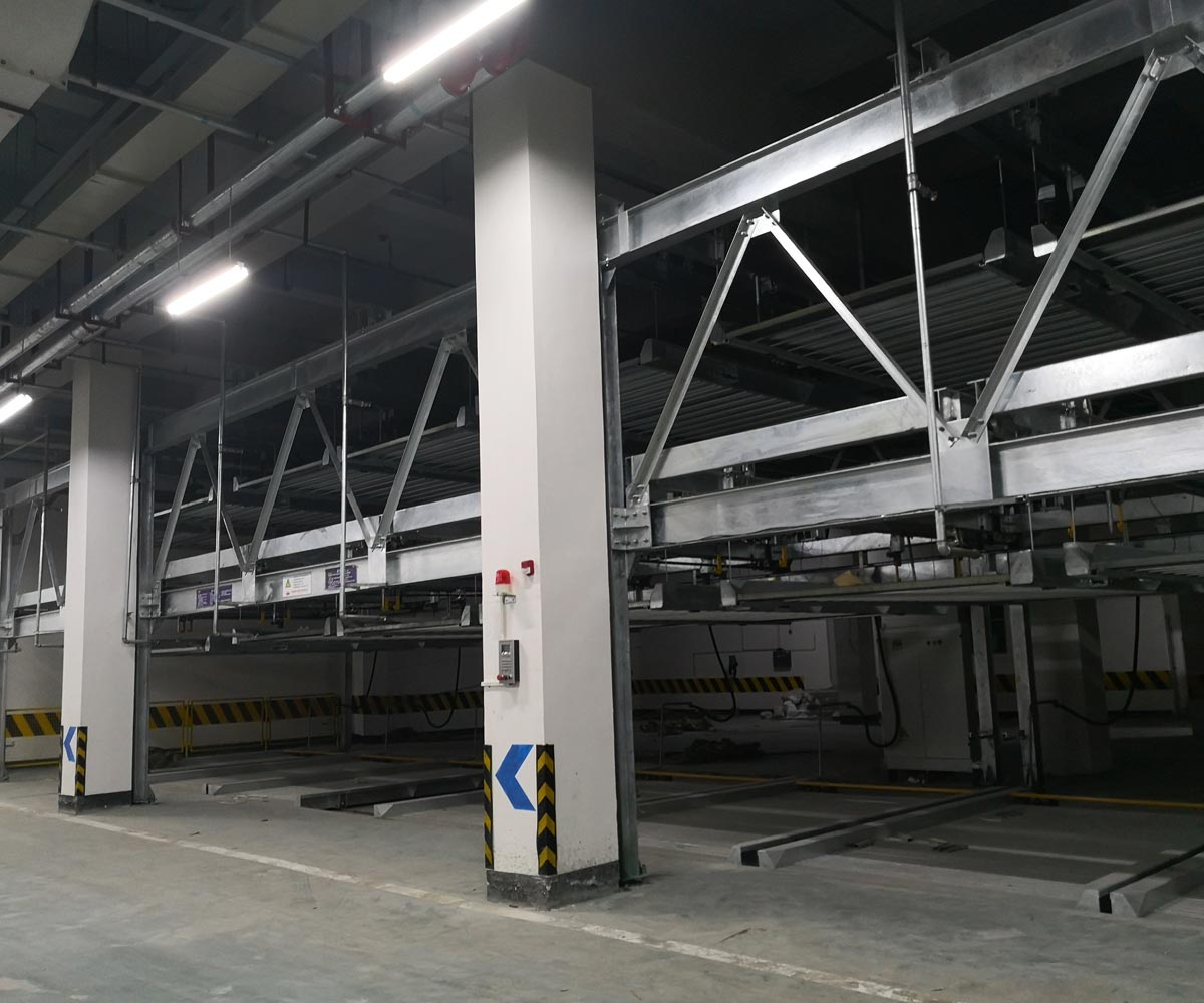 东兰县PSH7七层升降横移机械式停车设备